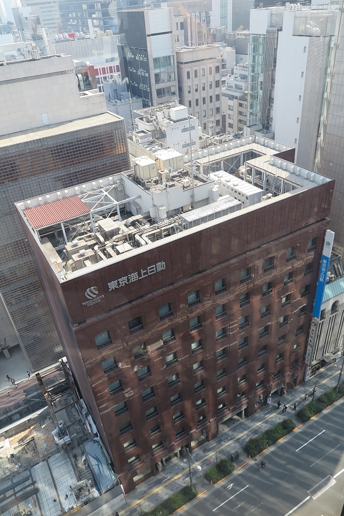 Tokyu plaza terrace view