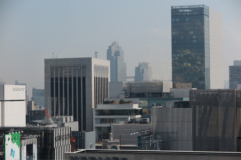 Tokyu plaza terrace view